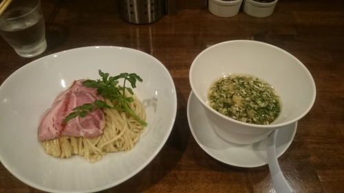 「醤油つけ麺」@創作麺工房 鳴龍の写真