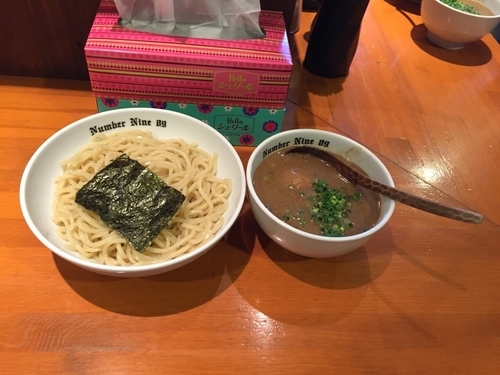 「味玉濃厚つけめん」@麺Dining Number Nine 09の写真