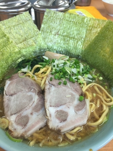 「らすた麺 大盛り 濃い目多め」@極楽汁麺 らすたの写真