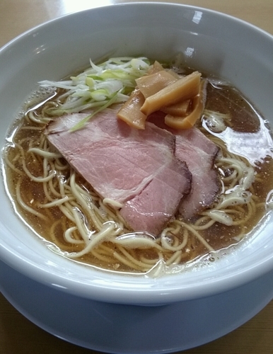 「こってり煮干中華そば正油」@麺屋 信の写真