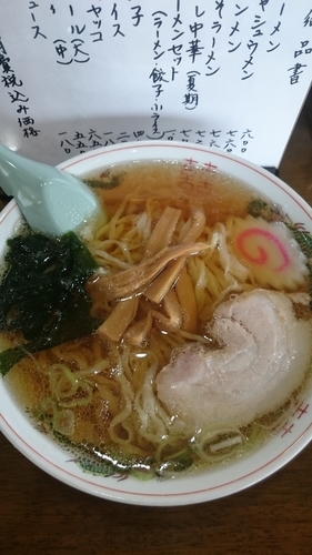 「ラーメン 600円」@弓削食堂の写真