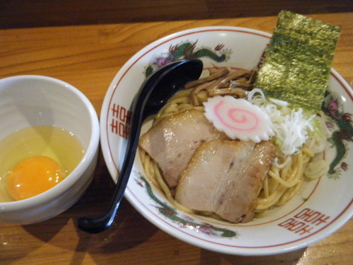 「油そば680円+生卵50円」@old school 中華そば Miya Dera Soulの写真