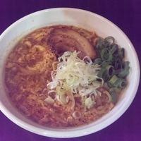 煮干担々麺、大盛