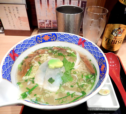 「ふぐだし潮らーめん(1,000円）」@ふぐだし潮 八代目けいすけ 東急プラザ銀座店の写真