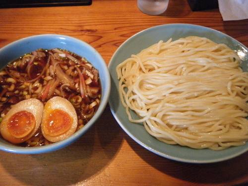 「つけそば・味玉入り800円」@つけそば屋 麺楽の写真