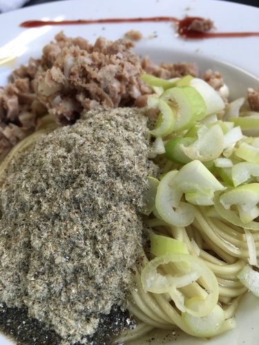 「煮干し中華そばハード追い玉替玉１回ずつ」@煮干中華そば のじじR 我孫子店の写真