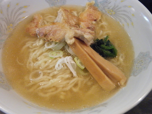 「鶏そば780円」@园々の写真