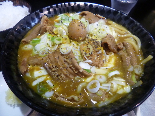 「【限定】カレーチーズもつラー」@らー神 心温の写真