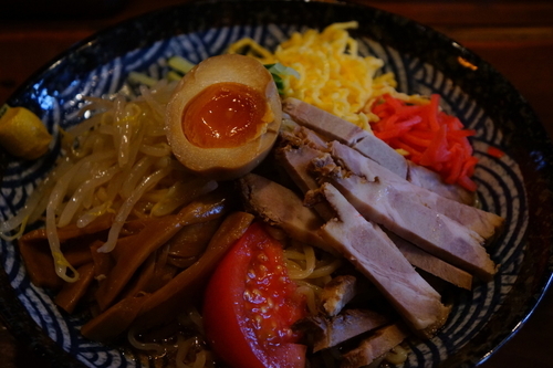 「冷やし中華（季節限定）」@支那そば きび 神田本店の写真