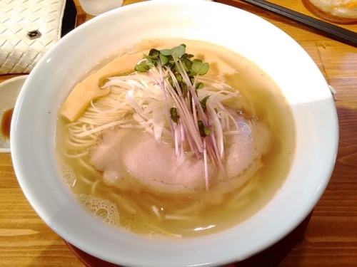 「一周年記念限定 鯛塩らーめん」@らーめん 名嘉商店の写真