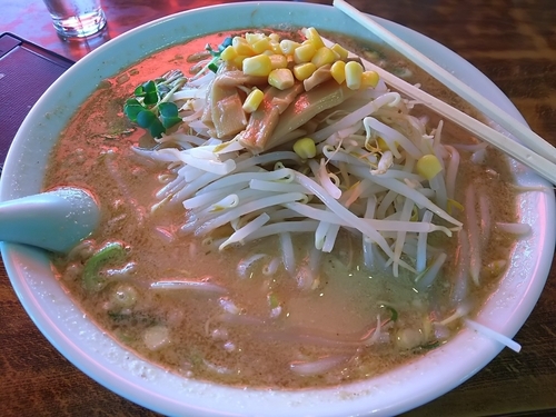 「みそラーメン　（大盛り）」@中華味銀の写真