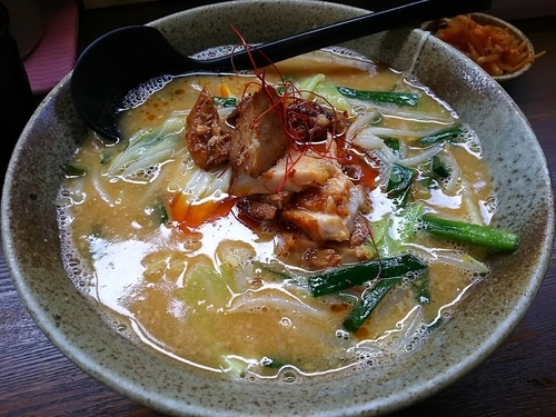 「味噌　（麺大盛り）」@信州麺屋 とんずら －カエン－の写真