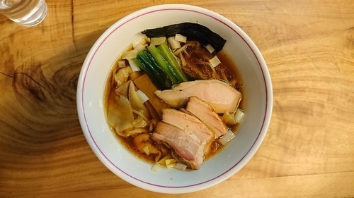 「生姜中華・ワンタン（￥900）」@白河手打中華そば  一番いちばんの写真