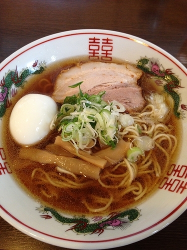 「[限定]ペニー中華そば」@つけ麺 弥七の写真