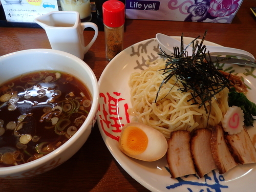 「トクちゃん醤油つけ麺」@トクちゃんラーメン 分店次郎の写真
