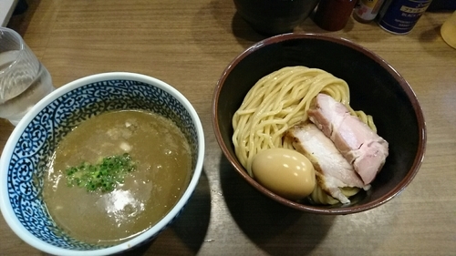 「味玉極濃煮干しつけ麺…930円」@煮干しつけ麺 宮元の写真