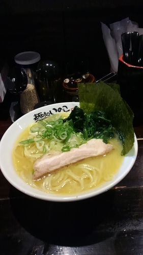 「塩ラーメン　￥680」@麺処いのこ 赤塚店の写真