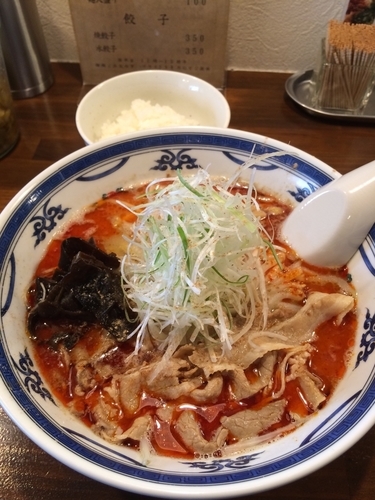 「薬膳香辛　味噌（大辛）」@ラーメン・餃子 ハナウタの写真