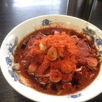 中華そば小 自前一味唐辛子750円