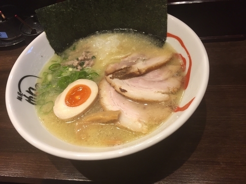 「特製鶏白湯麺」@麺屋 帆のる 浜松町店の写真