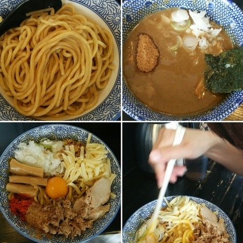 「つけめん（中）800円」@狼煙 〜NOROSHI〜の写真