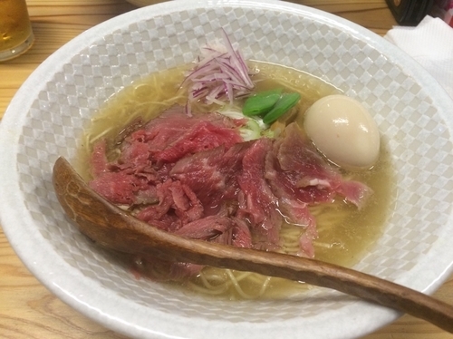 「牛骨ラーメン（あっさり）」@麺榮 王様のラーメンの写真