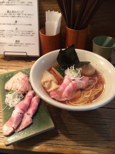 「特製鶏のらぁめん+チャーシュー」@Homemade Ramen 麦苗の写真