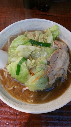 「濃厚野菜らーめん」@麺処 井の庄 立川店の写真