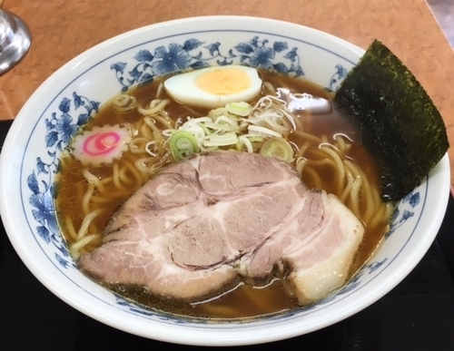 「ラーメン（少な目・麺固￥750）」@上野大勝軒 甲の写真