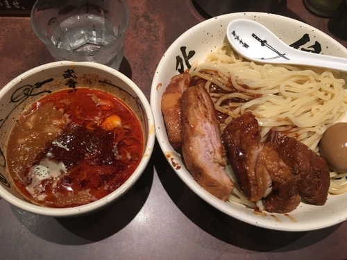 「肉増し特製坦々つけ麺 1500」@麺屋武蔵 武骨外伝の写真