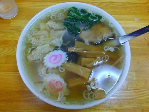 「ワンタンメン」@中華ソバ 坂本の写真