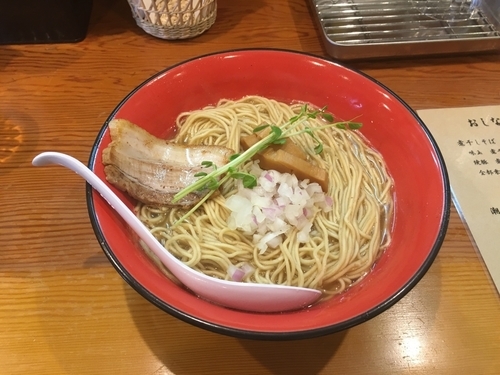 「潮煮干しそば（大盛り）」@麺屋 なか巌 国母店の写真
