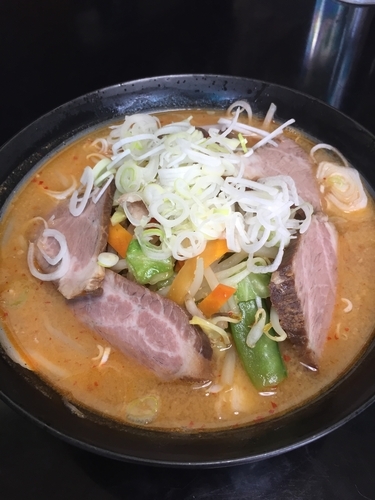 「味噌チャーシュー麺 600円」@HAYATEの写真