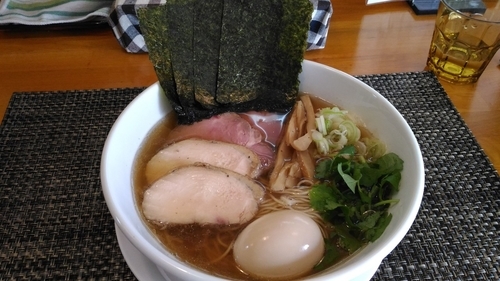 「特製煮干そば」@寛～くつろぎ～の写真