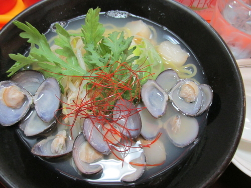 「しじみらーめん　「780円」」@しじみラーメン きぬちゃん食堂の写真