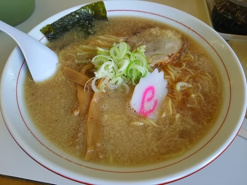 「こってり中華　（大盛り：サービス券）」@くるまやラーメン 松本渚店の写真
