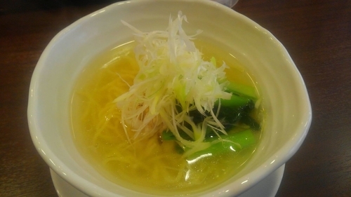 「鶏塩そば」@たん担めん麺 炎真の写真