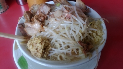 「ブタ増し大ラーメン　ニンニクアブラショウガ」@ラーメン二郎 大宮店の写真