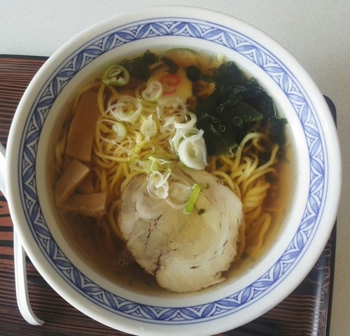 「ラーメン380円」@レストランふじの写真