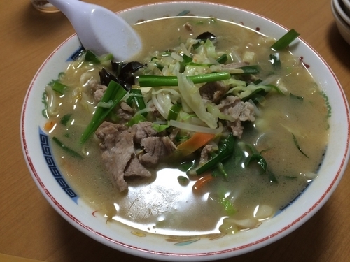 「タンメン（５００円）」@大成軒 桜町店の写真