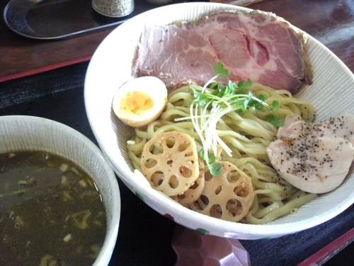 「【限定】鶏煮干つけ麺￥860」@和風らーめん 凪の写真