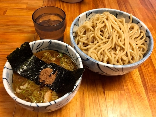 「つけめん並盛」@自家製麺 然の写真