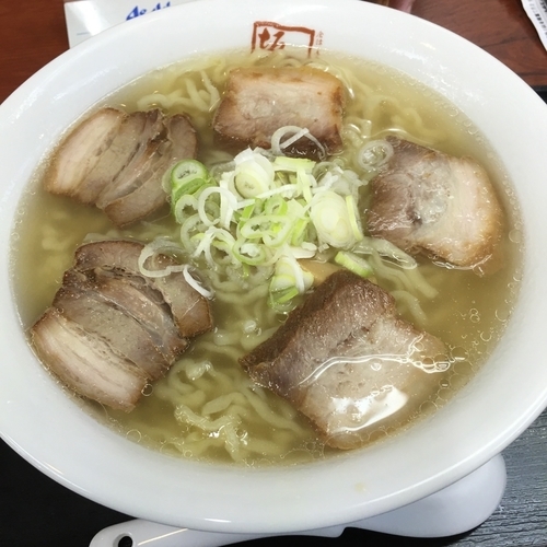 「喜多方ラーメン ＋ 60円で塩味に変更」@喜多方ラーメン 坂内 潮来店の写真