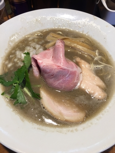 「特濃いか煮干そば」@寿製麺よしかわ 川越店の写真