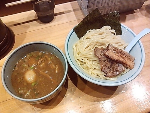 「特製煮干しつけ麺」@蕾 煮干 分家の写真