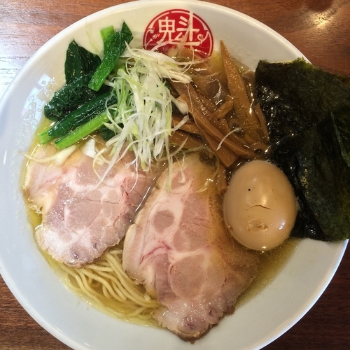 「魁花 塩らーめんＺ ¥950円」@天然魳煮干だしらーめん創房 魁花の写真