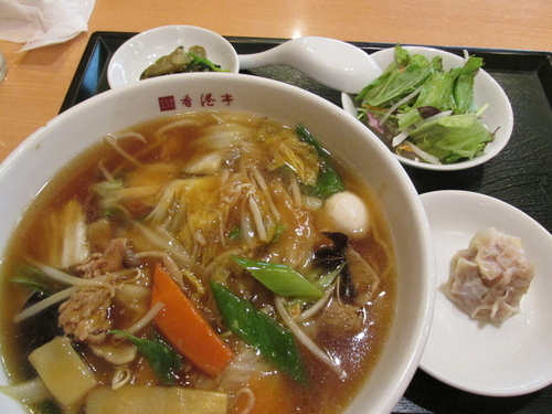 「五目そばセット　「700円」」@香港亭 南越谷店の写真