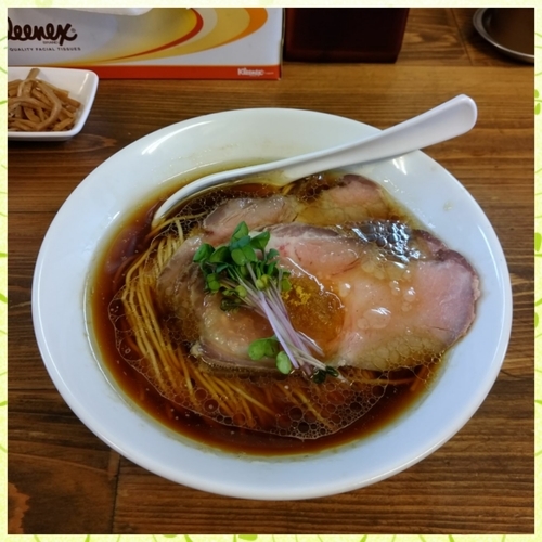 「【コラボ限定】チャリティーラーメン」@くじら食堂の写真