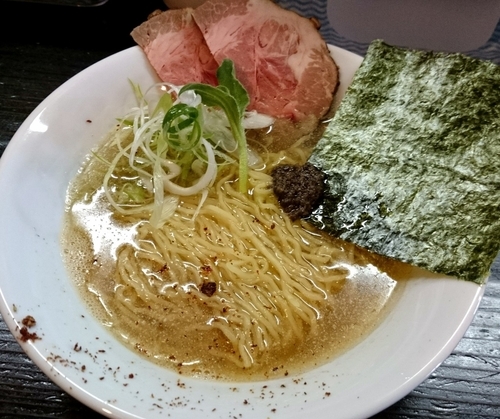 「ダシSOBA・白 800円」@中華そば 先崎の写真
