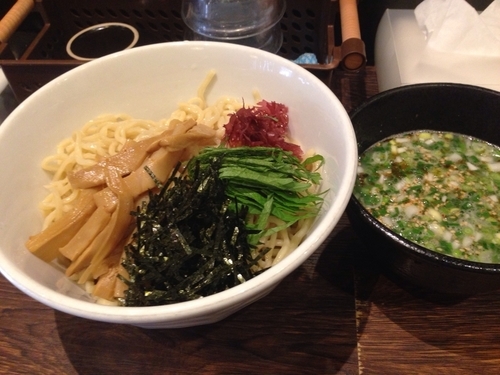 「つけめん（大盛り）700円＋100円」@麺処 明かり家の写真